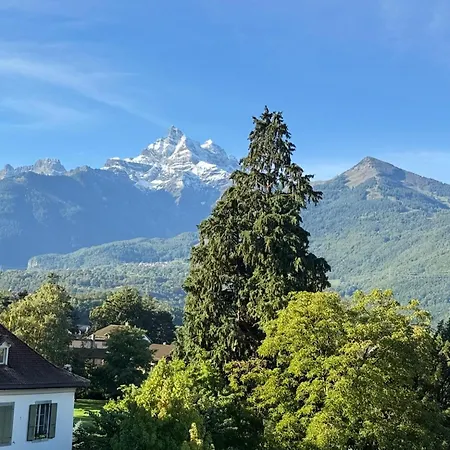 Vue Sur Les Alpes 아파트 *